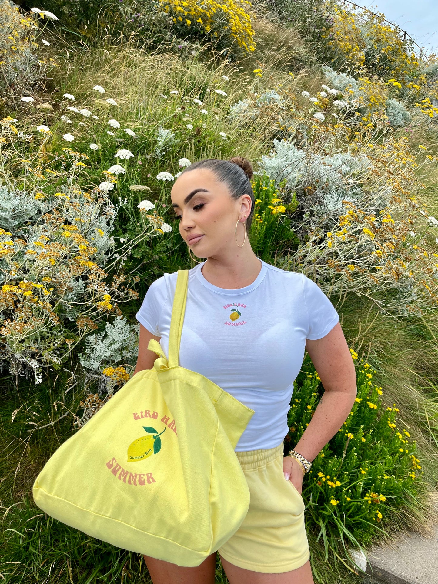 SUMMER BIRD TOTE
