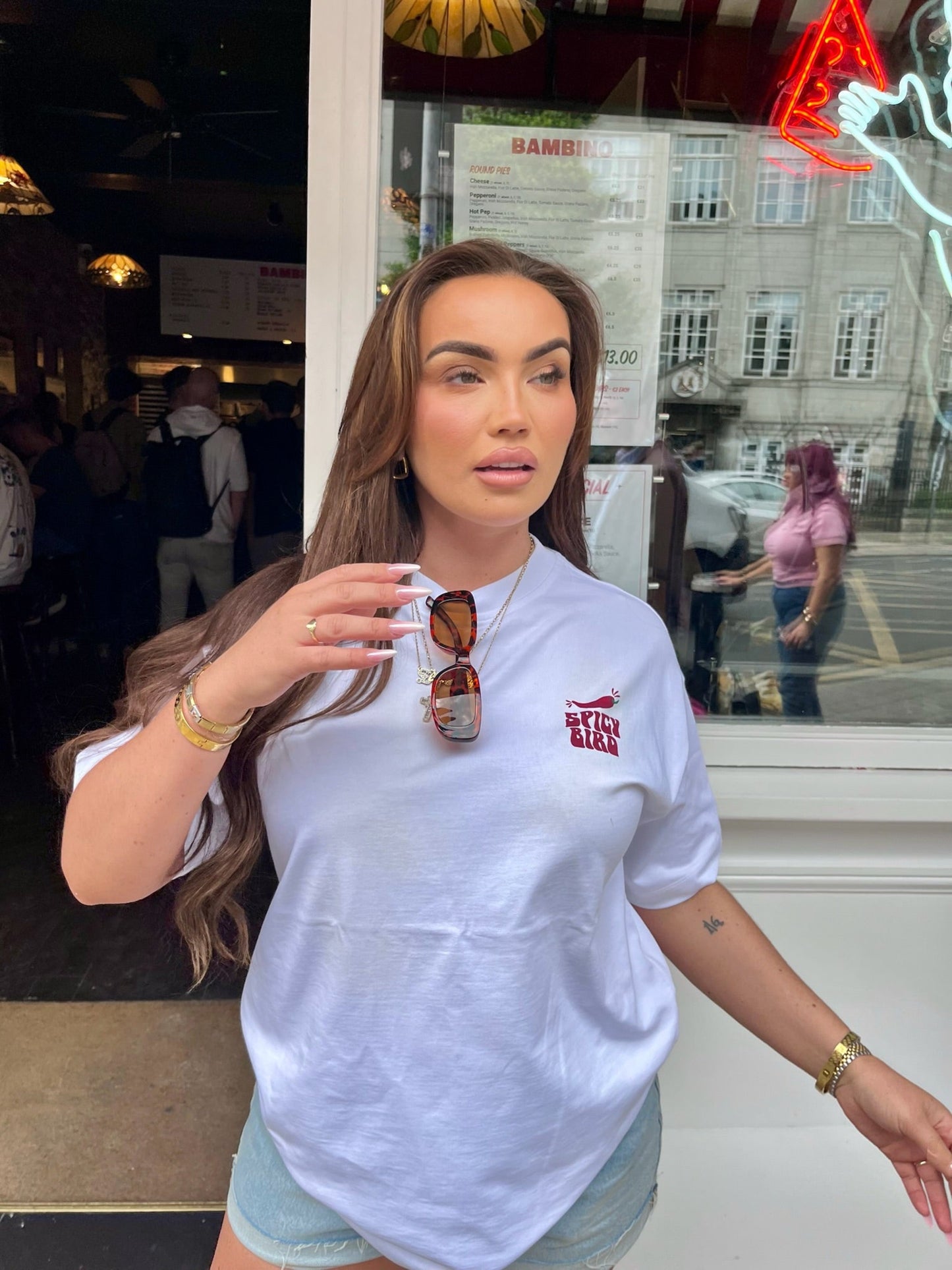SPICY BIRD OVERSIZED TEE