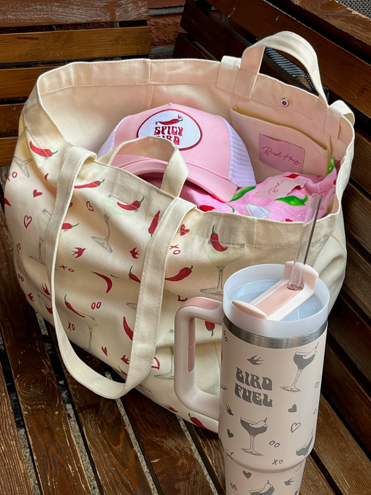 SPICY BIRD TOTE