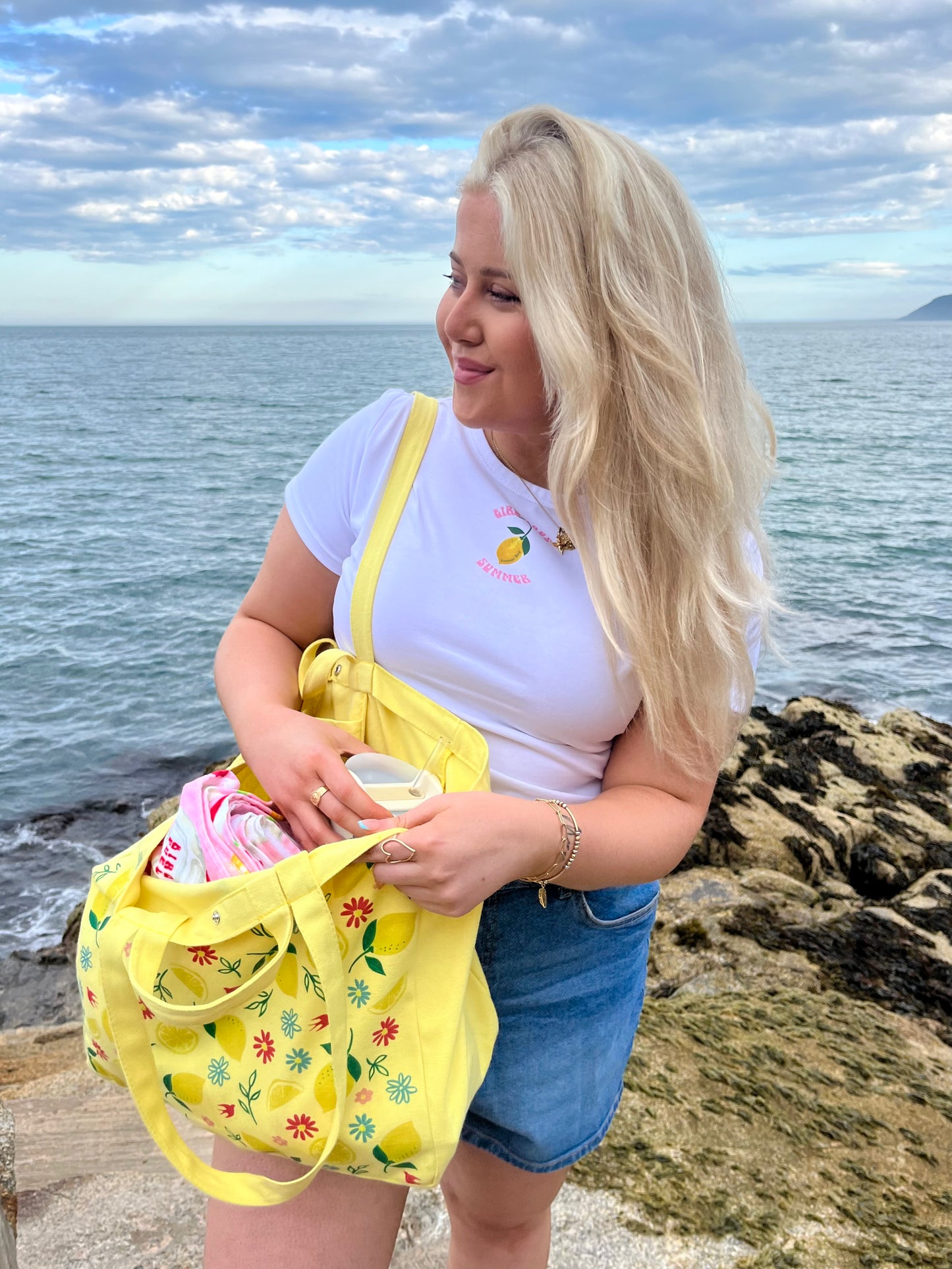 SUMMER BIRD TOTE