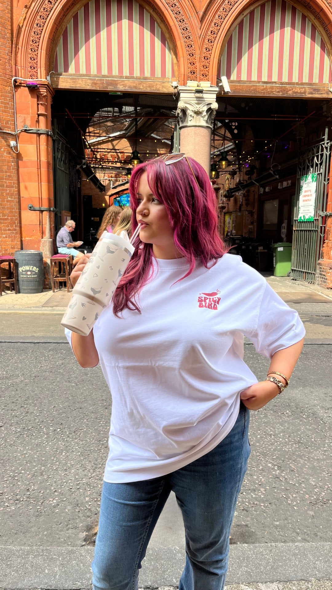 SPICY BIRD OVERSIZED TEE